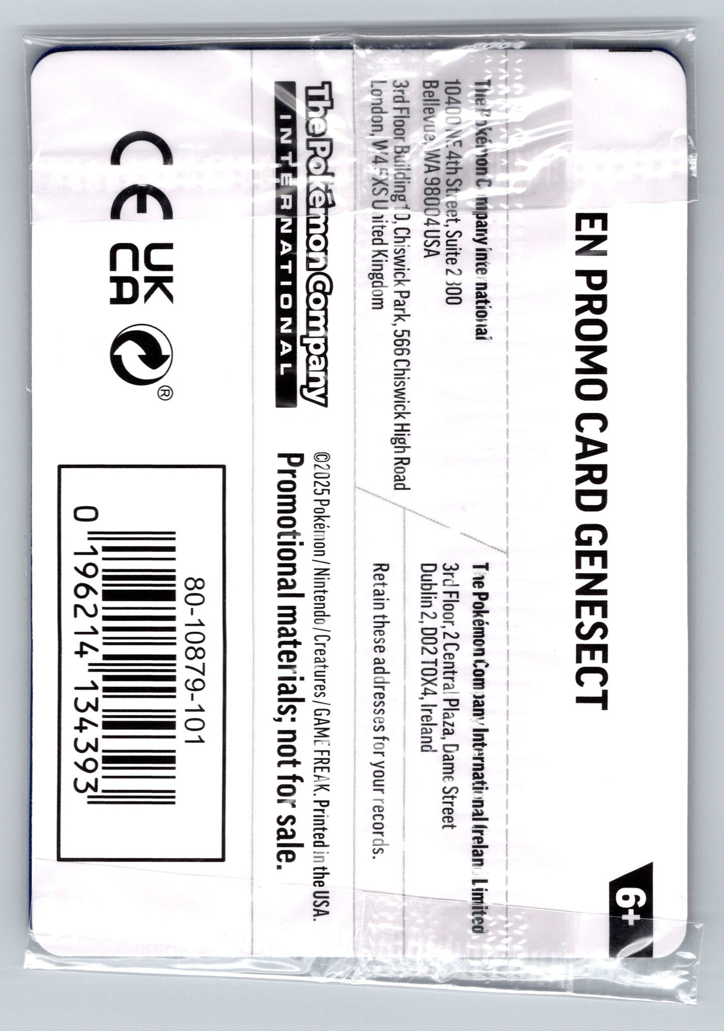 Genesect (Cosmos Holo) - #008/094 - Miscellaneous Cards & Products SEALED
