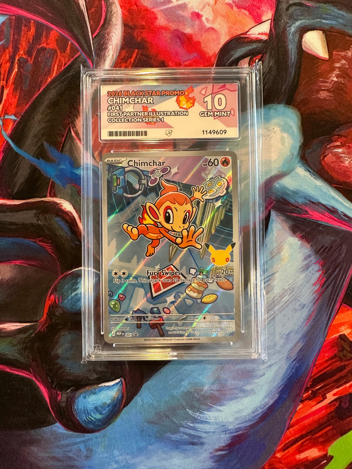 ACE 10 Chimchar - 041 - ME: Mega Evolution Promo (MEP)
