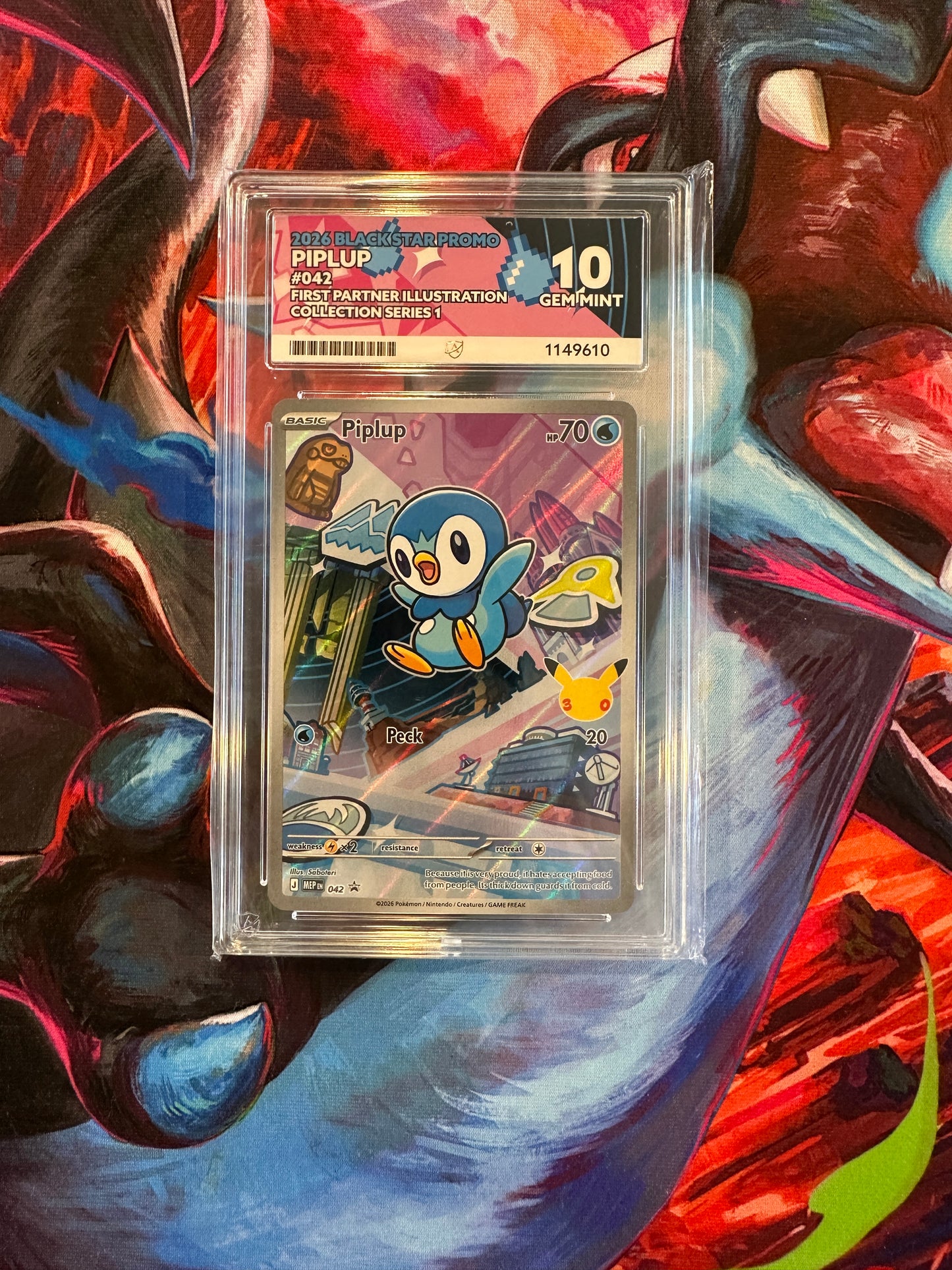 ACE 10 Piplup - 042 - ME: Mega Evolution Promo (MEP)