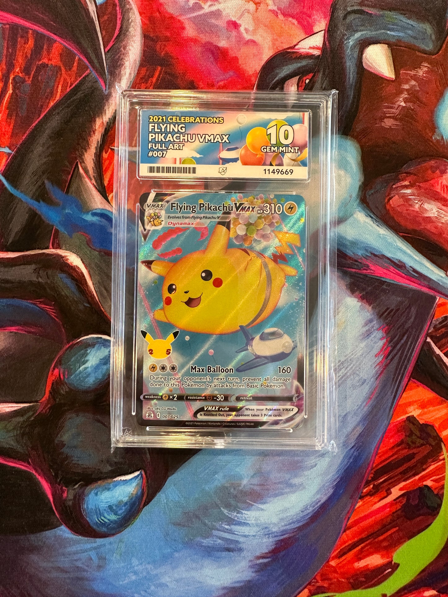 ACE 10 Flying Pikachu VMAX - Celebrations (CLB)