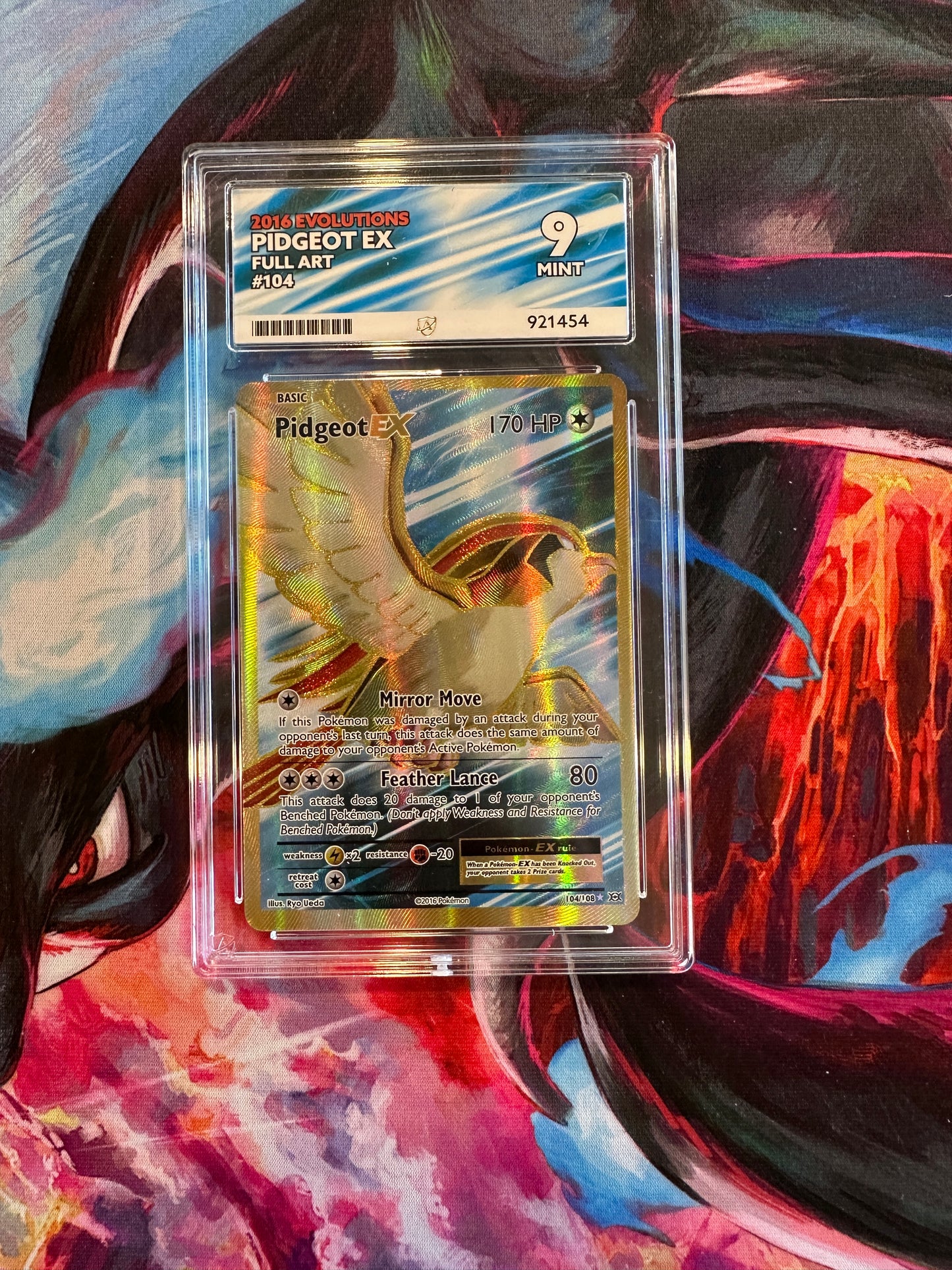 ACE 9 Pidgeot EX (Full Art) - XY - Evolutions (EVO) - 104/108 / Ultra Rare