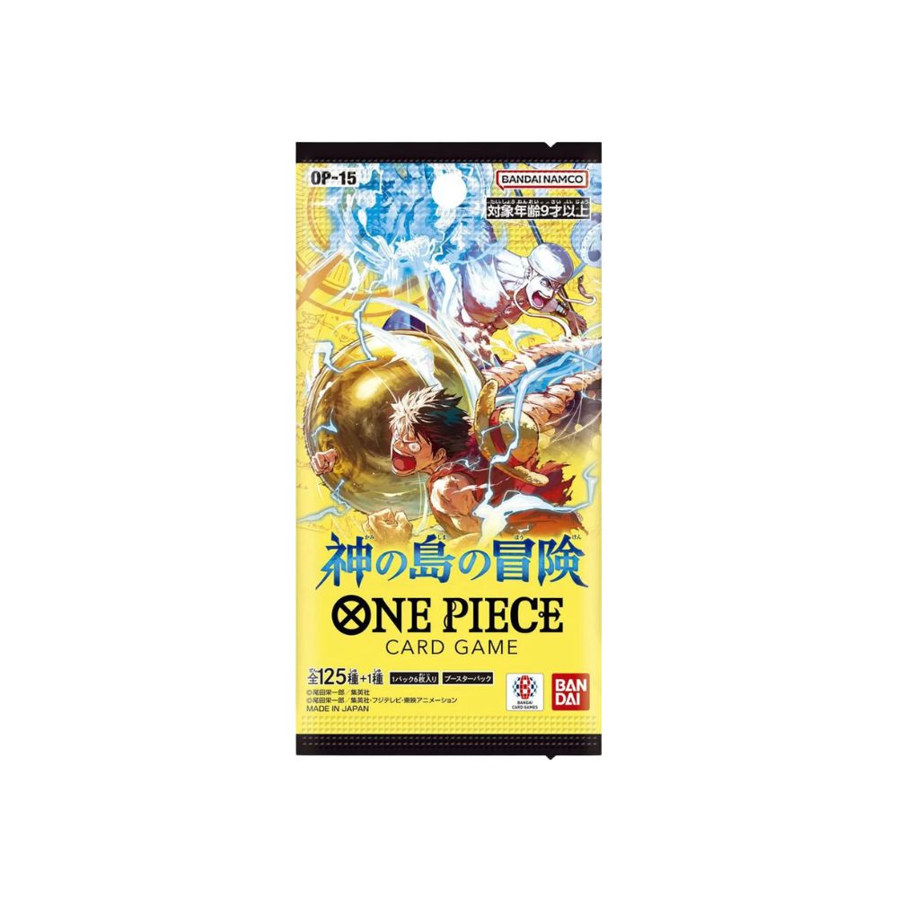 Japanese One Piece OP15 Adventure on Kami's Island Booster Pack