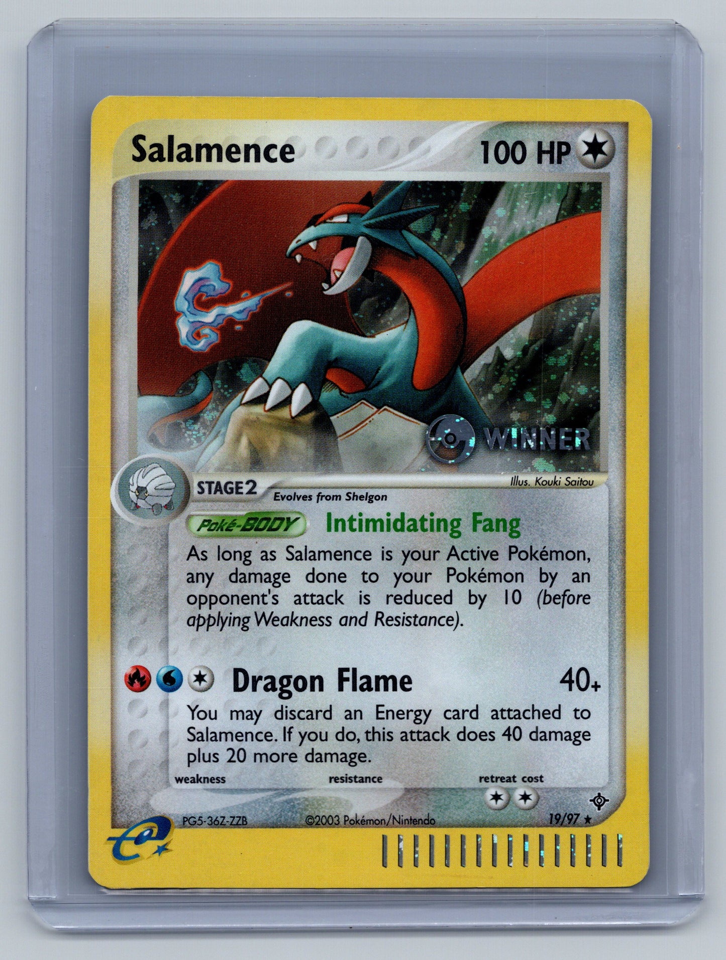 Salamence - #19/97 - Nintendo Promos
