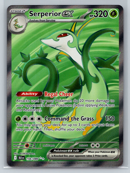 Serperior ex - #156/086 - SV: Black Bolt