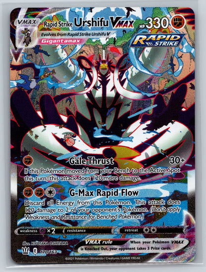 Rapid Strike Urshifu VMAX - #170/163 - SWSH05: Battle Styles