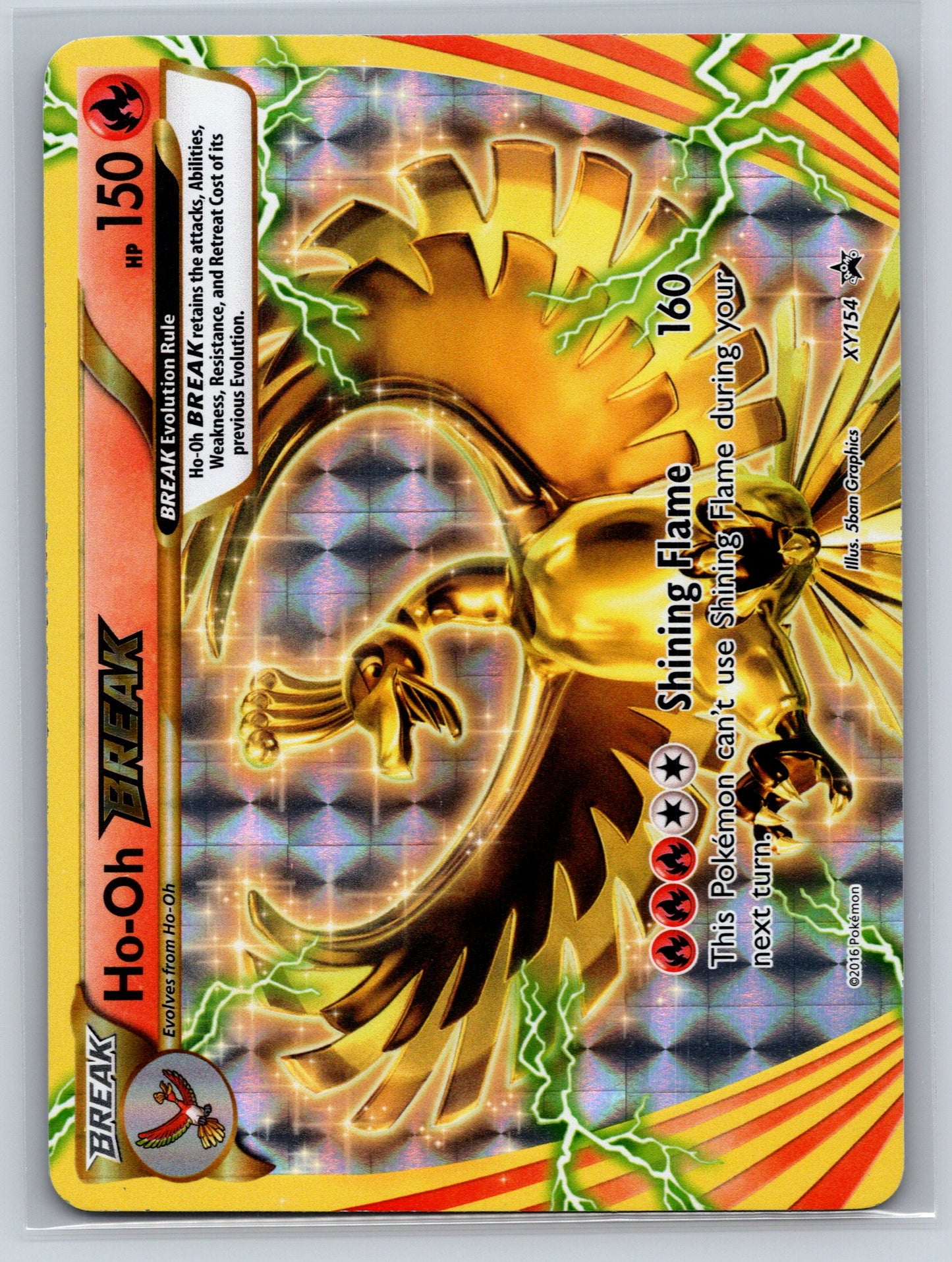 Ho-Oh BREAK - #XY154 - XY Promos