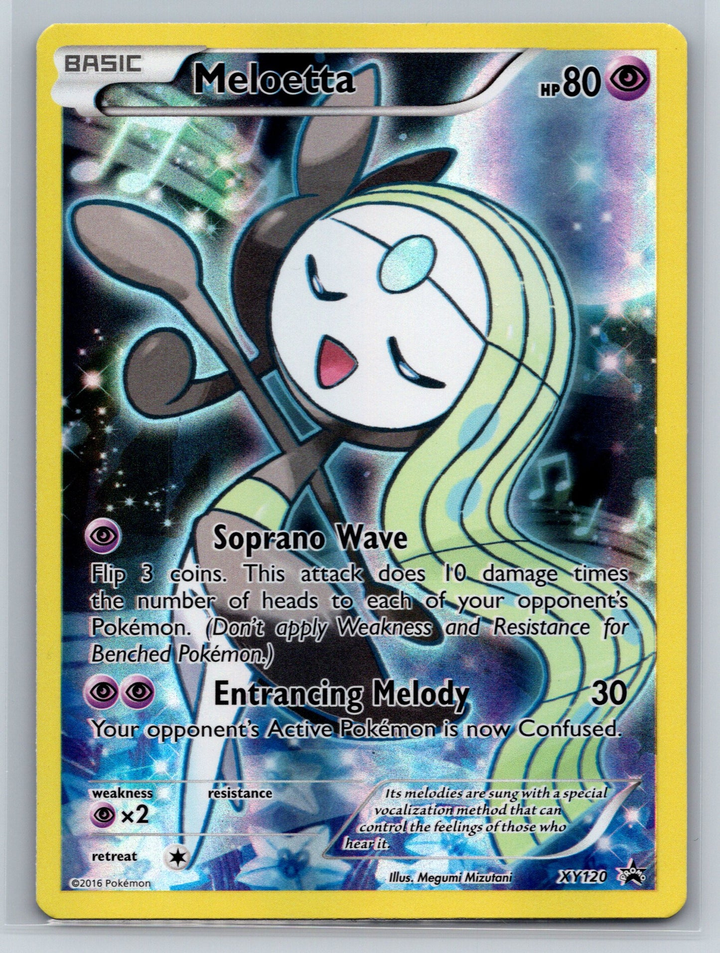 Meloetta - #XY120 - XY Promos