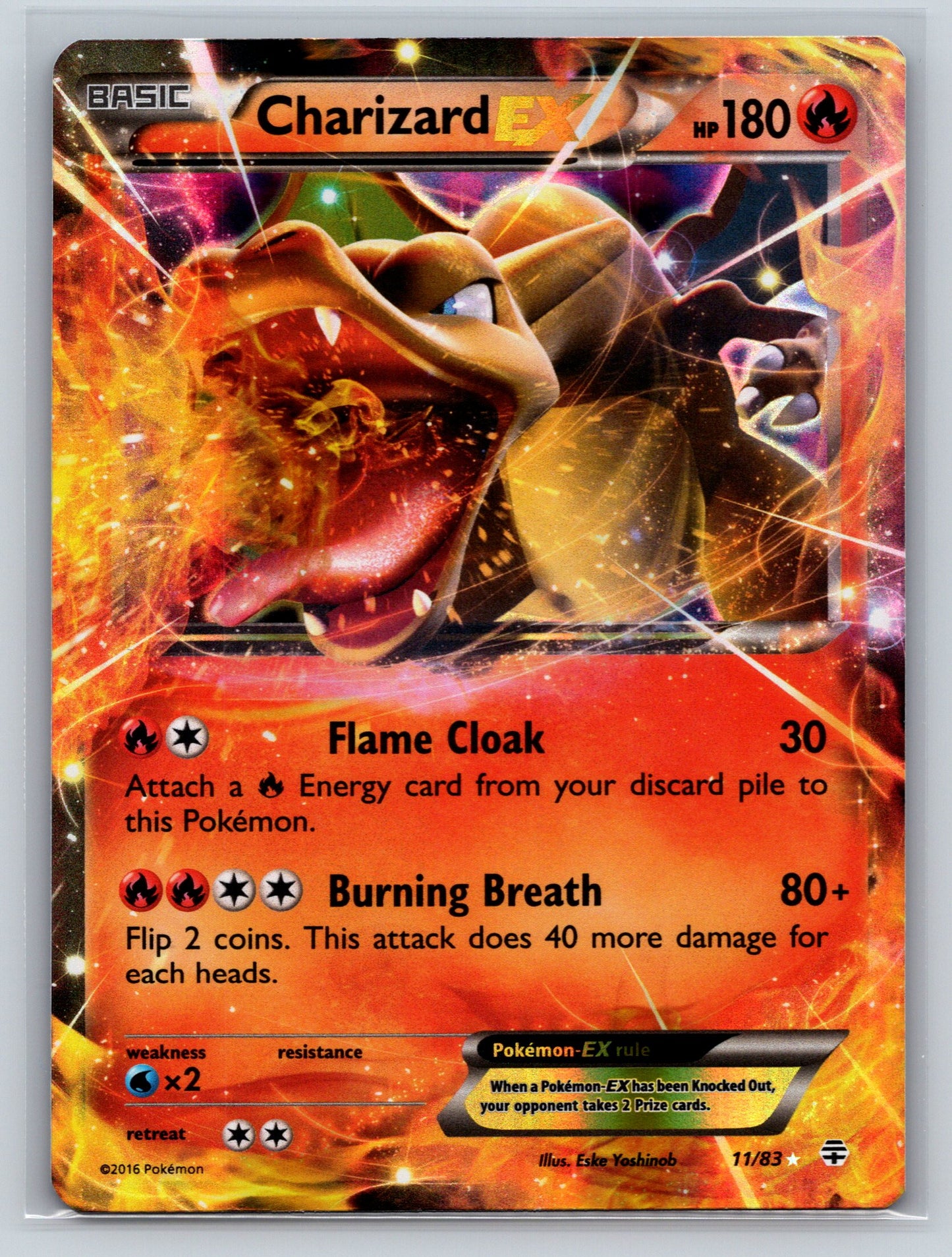 Charizard EX - #11/83 - Generations