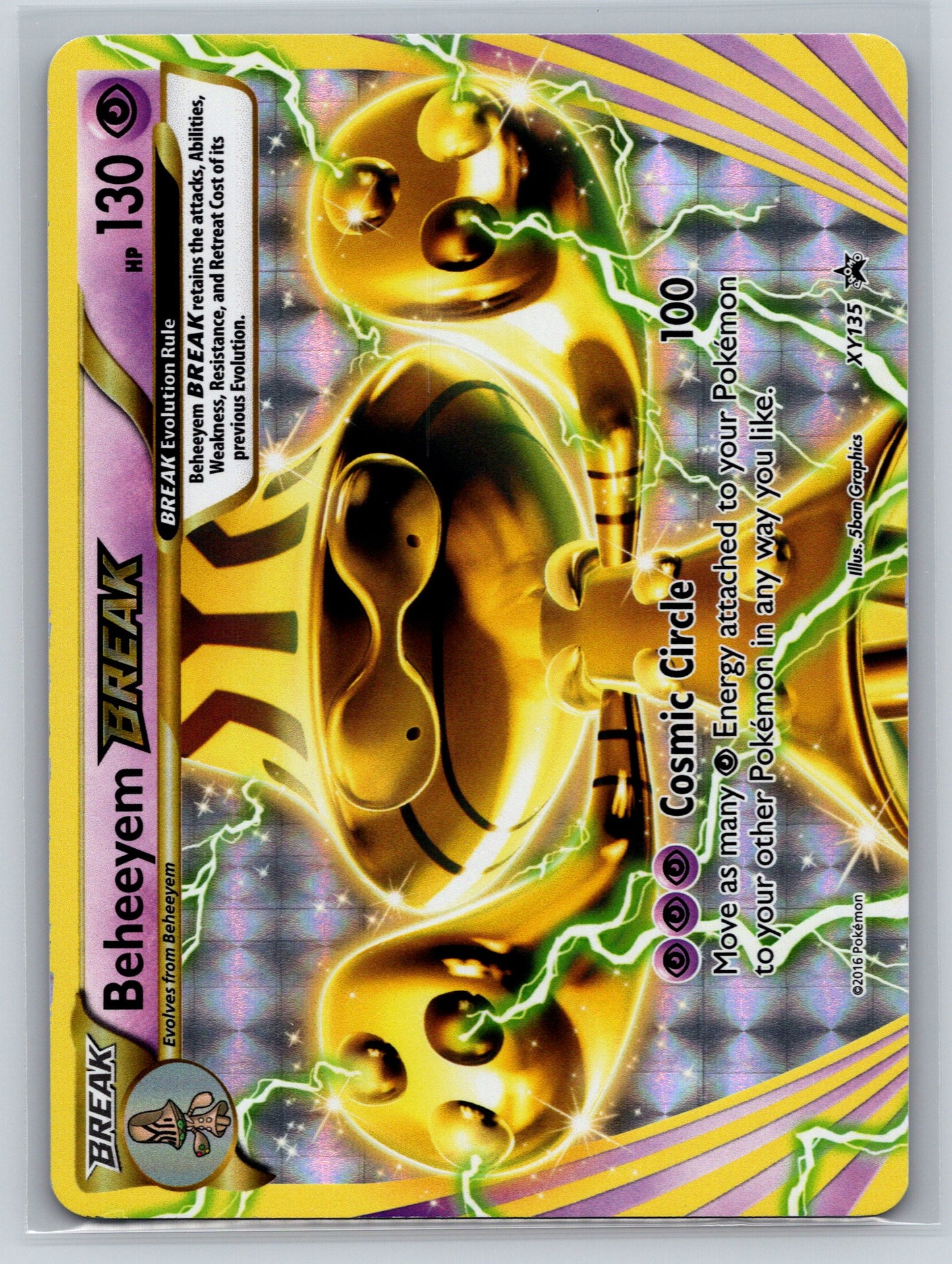 Beheeyem BREAK - #XY135 - XY Promos