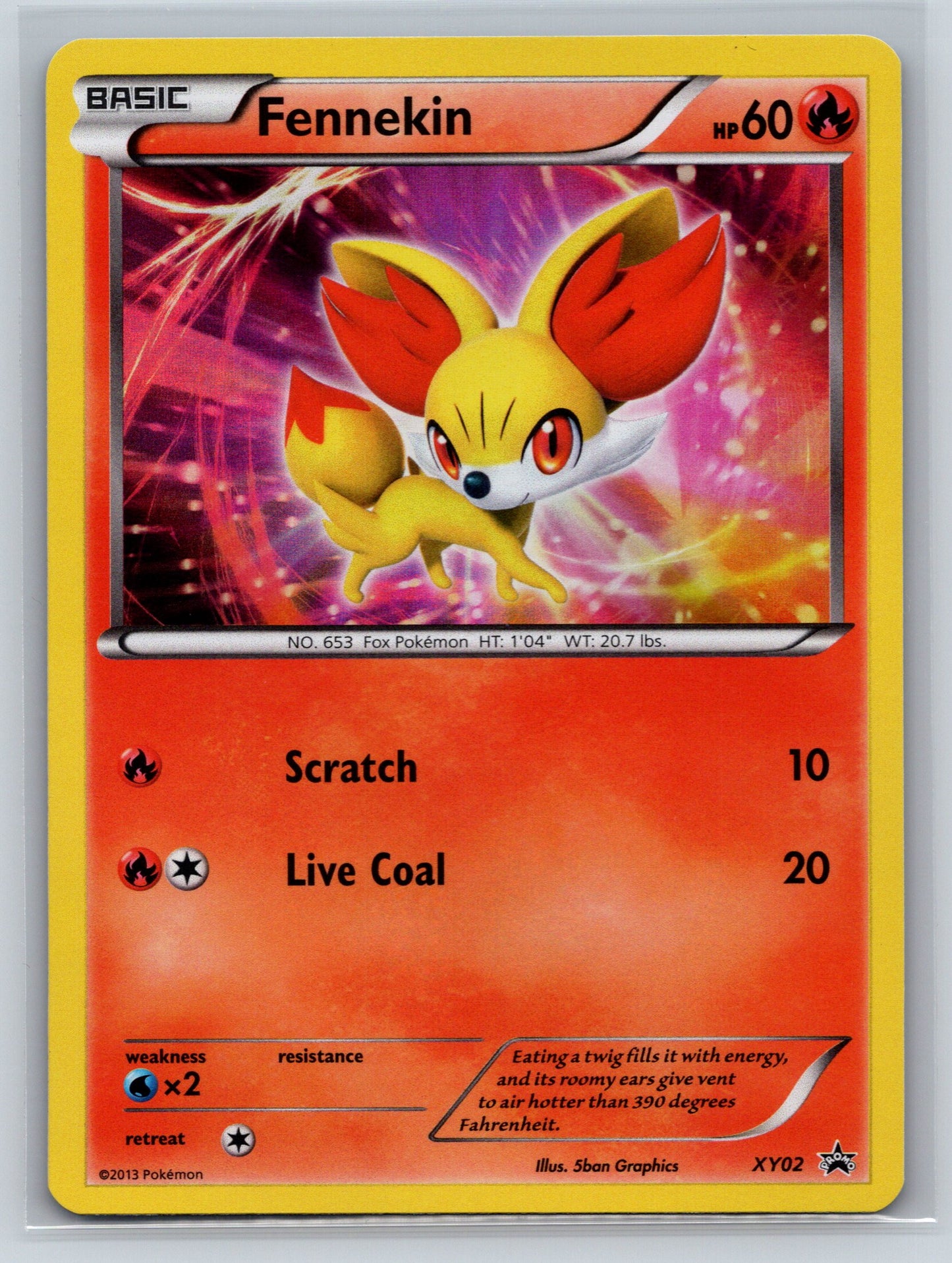 Fennekin - #XY02 - XY Promos