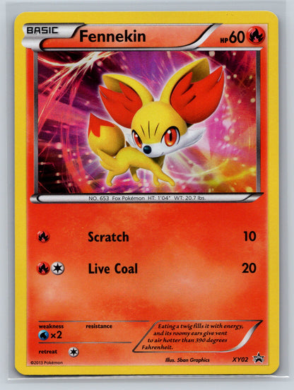 Fennekin - #XY02 - XY Promos