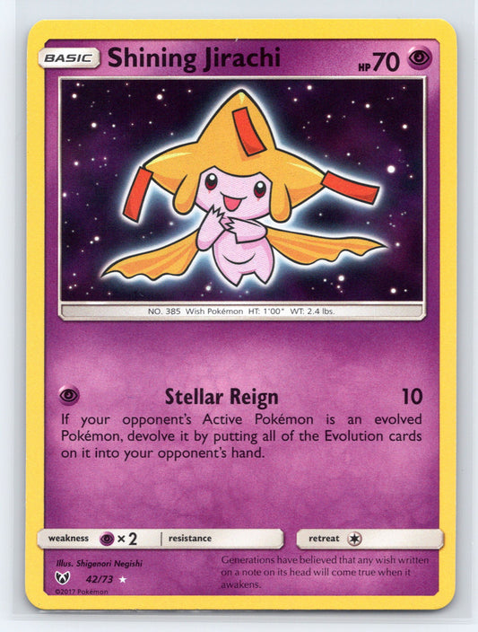 Shining Jirachi - #42/73 - Shining Legends
