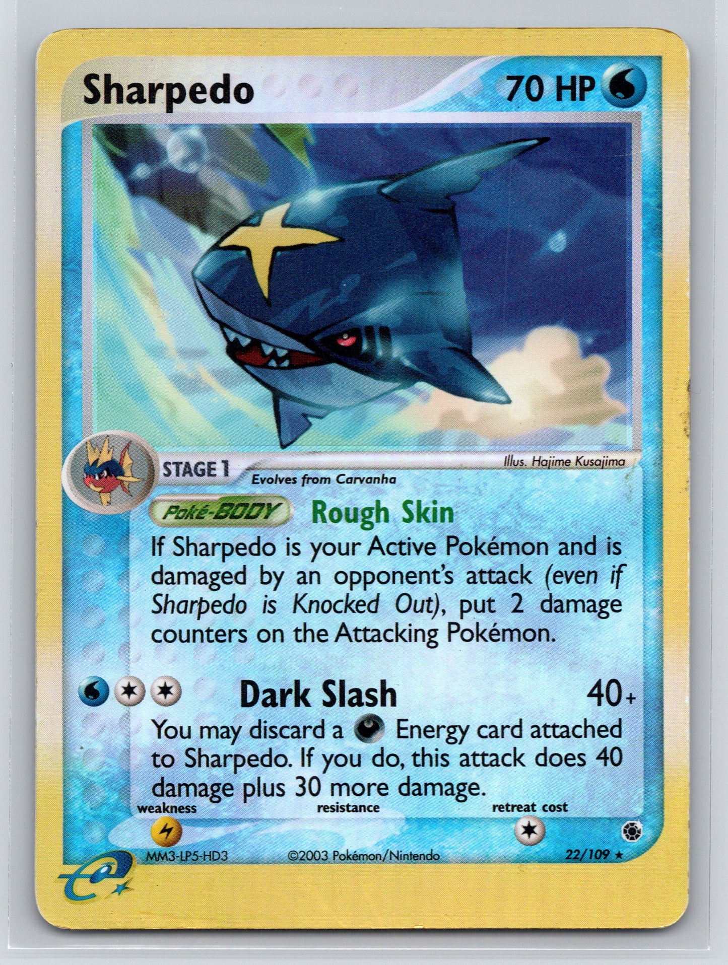 Sharpedo - #22/109 - Ruby and Sapphire