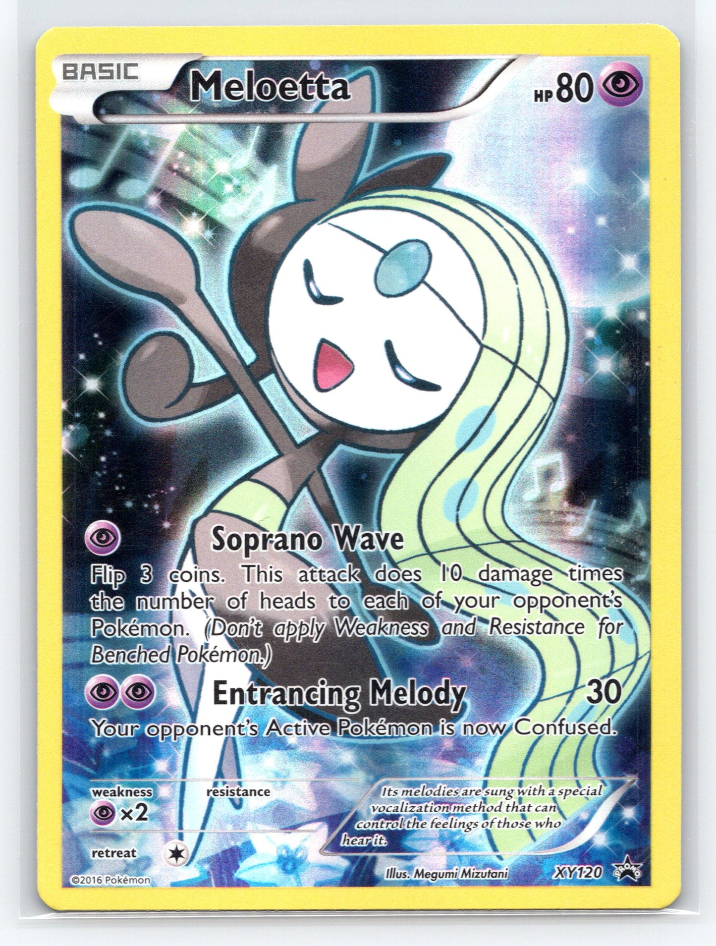 Meloetta - #XY120 - XY Promos