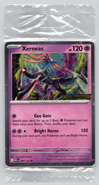 Xerneas - #064/132 - ME01: Mega Evolution Promo SEALED