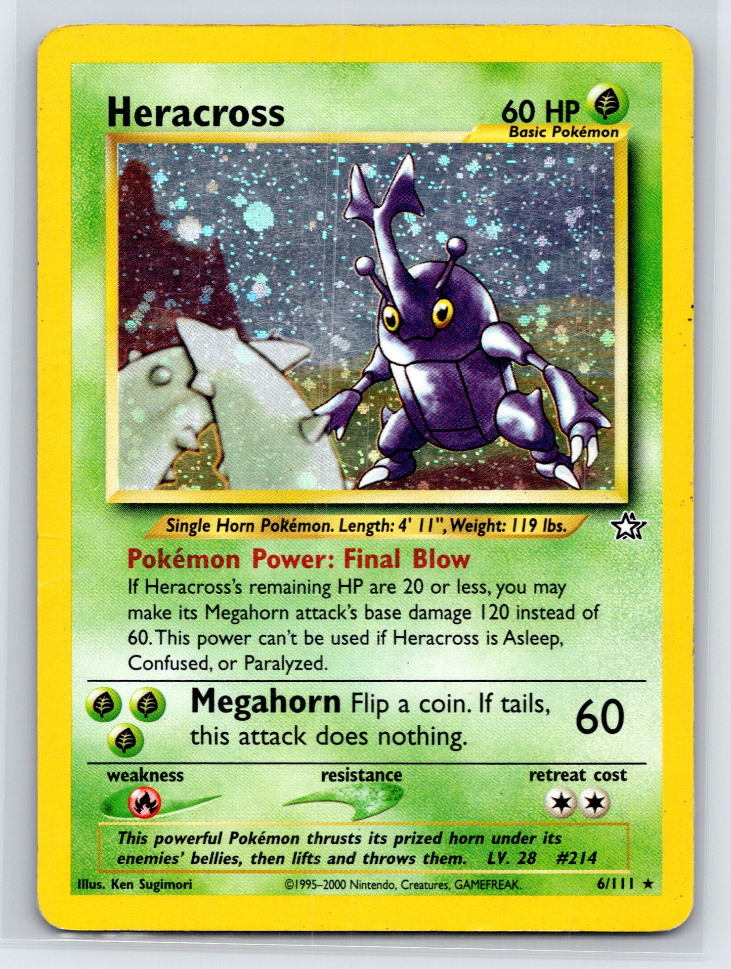 Heracross - #006/111 - Neo Genesis
