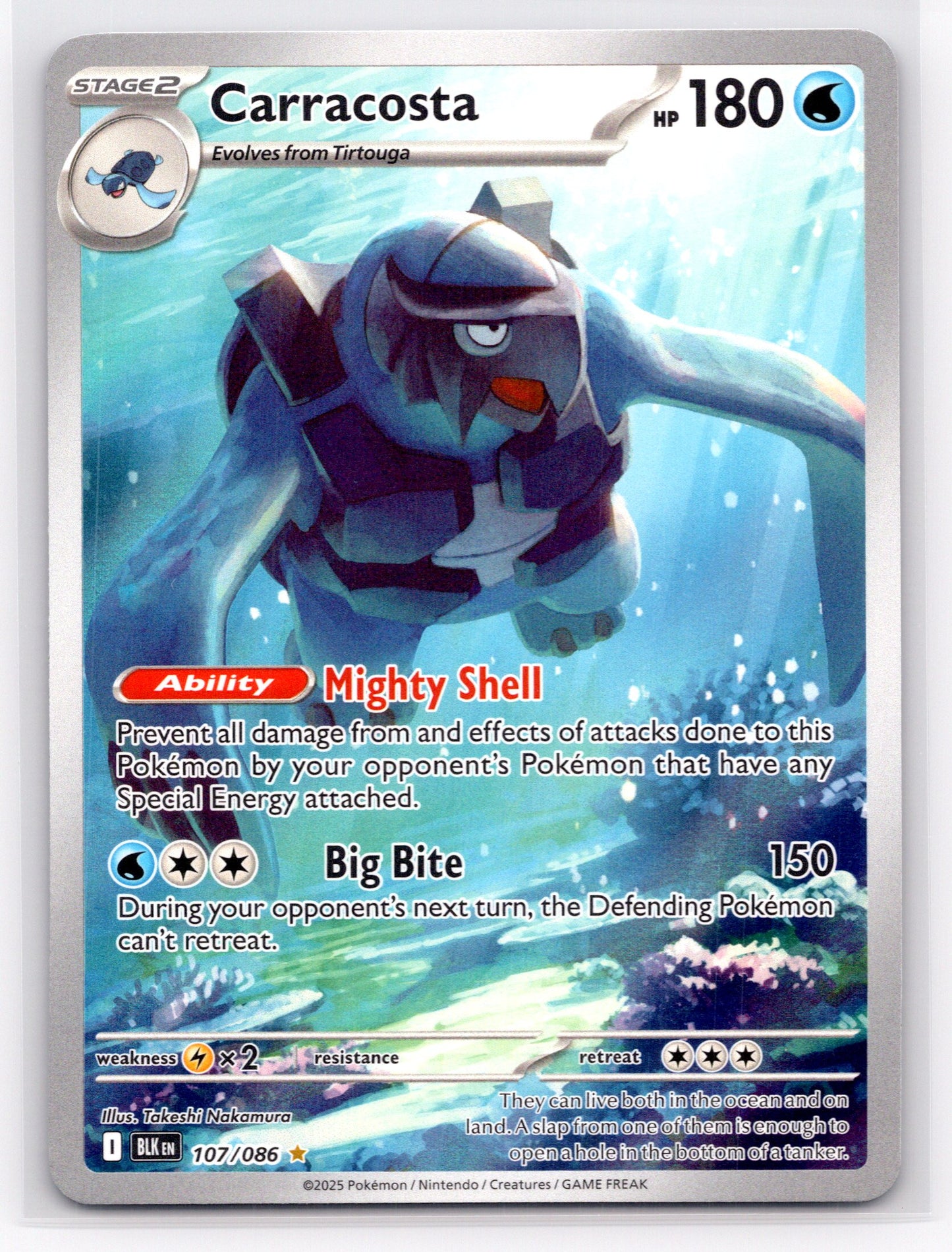 Carracosta - #107/086 - SV: Black Bolt