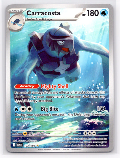Carracosta - #107/086 - SV: Black Bolt