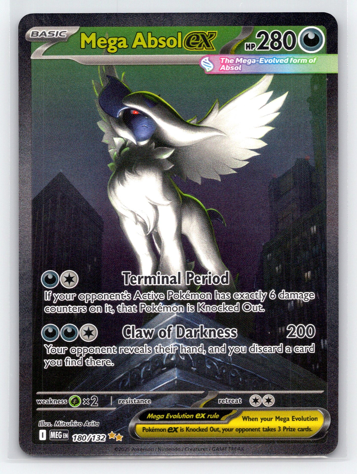 Mega Absol ex - #180/132 - ME01: Mega Evolution