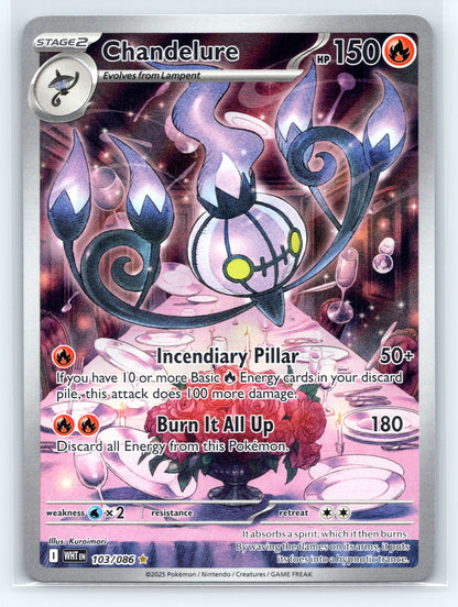 Chandelure - #103/086 - SV: White Flare