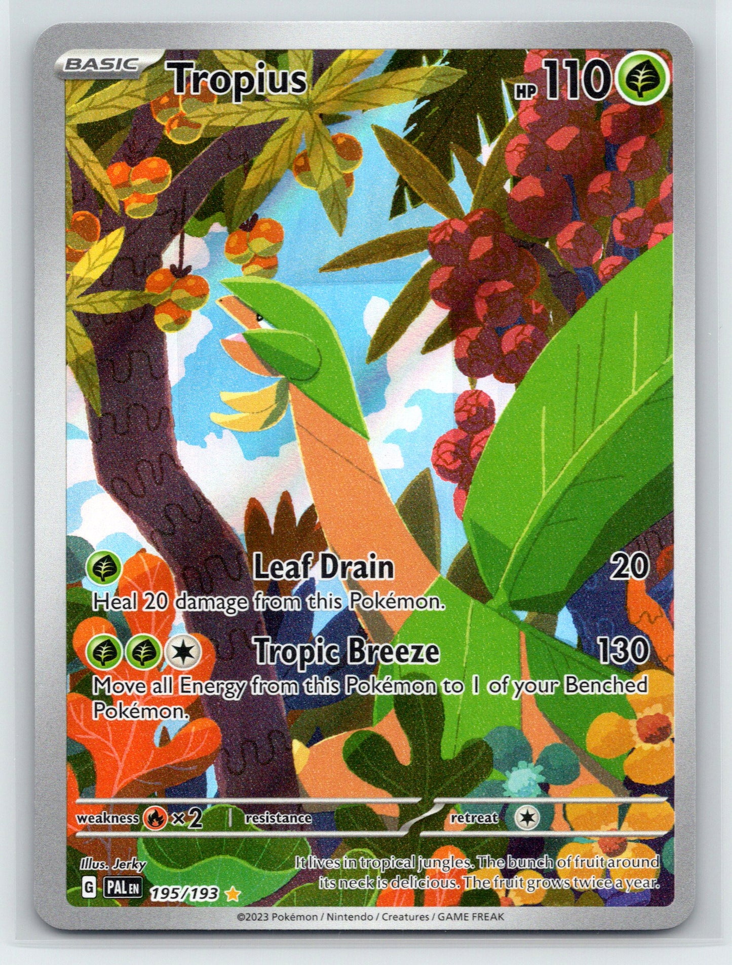 Tropius - #195/193 - SV02: Paldea Evolved
