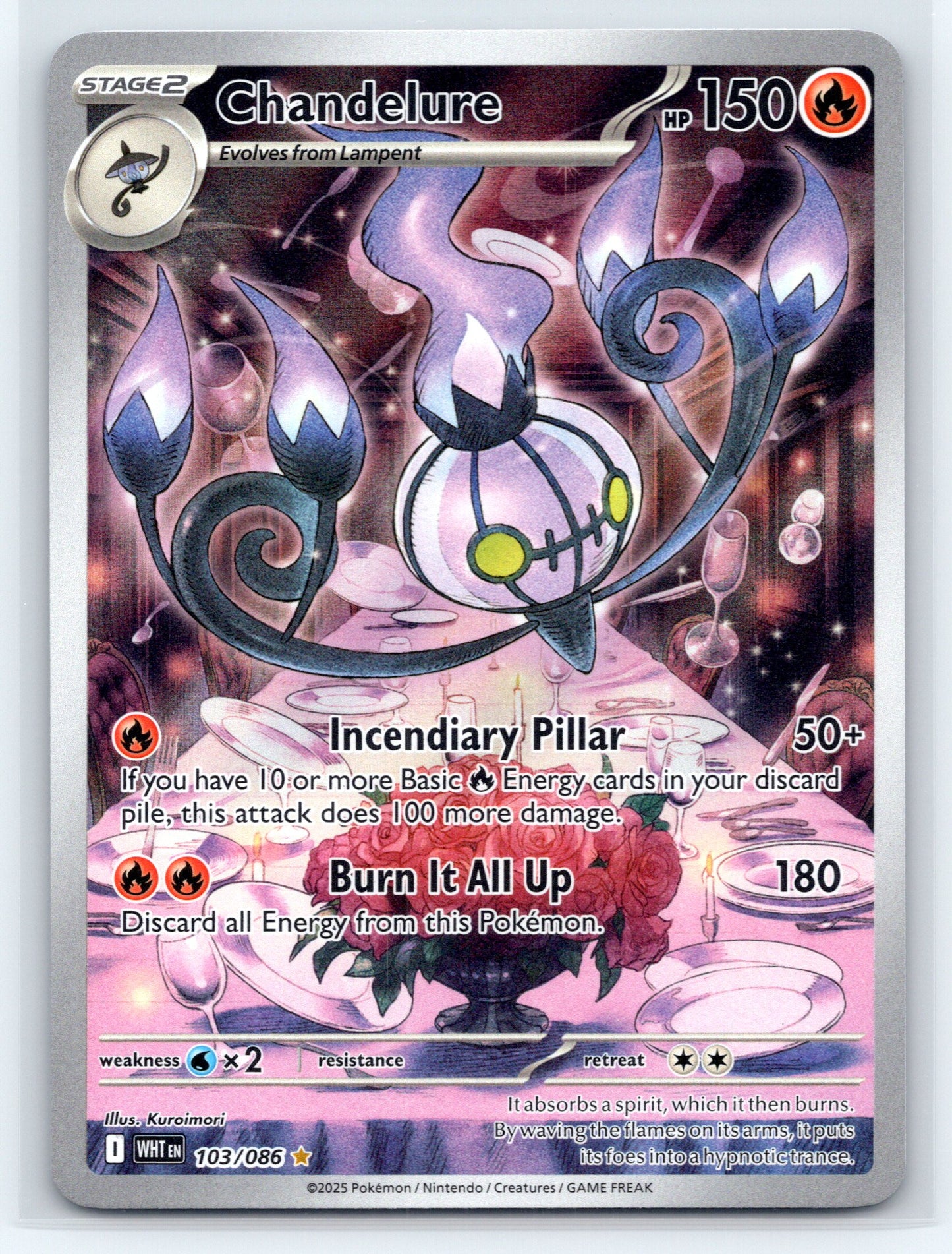 Chandelure - #103/086 - SV: White Flare