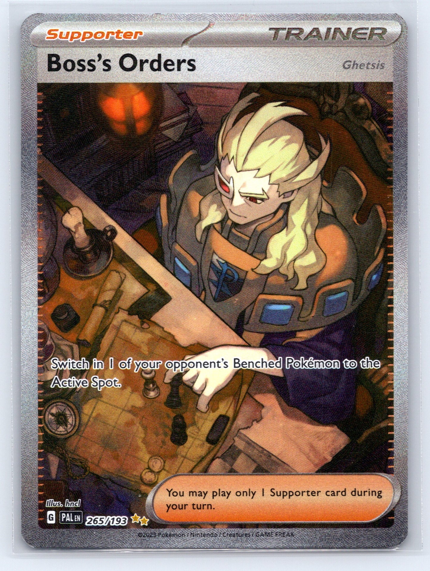 Boss's Orders - #265/193 - SV02: Paldea Evolved