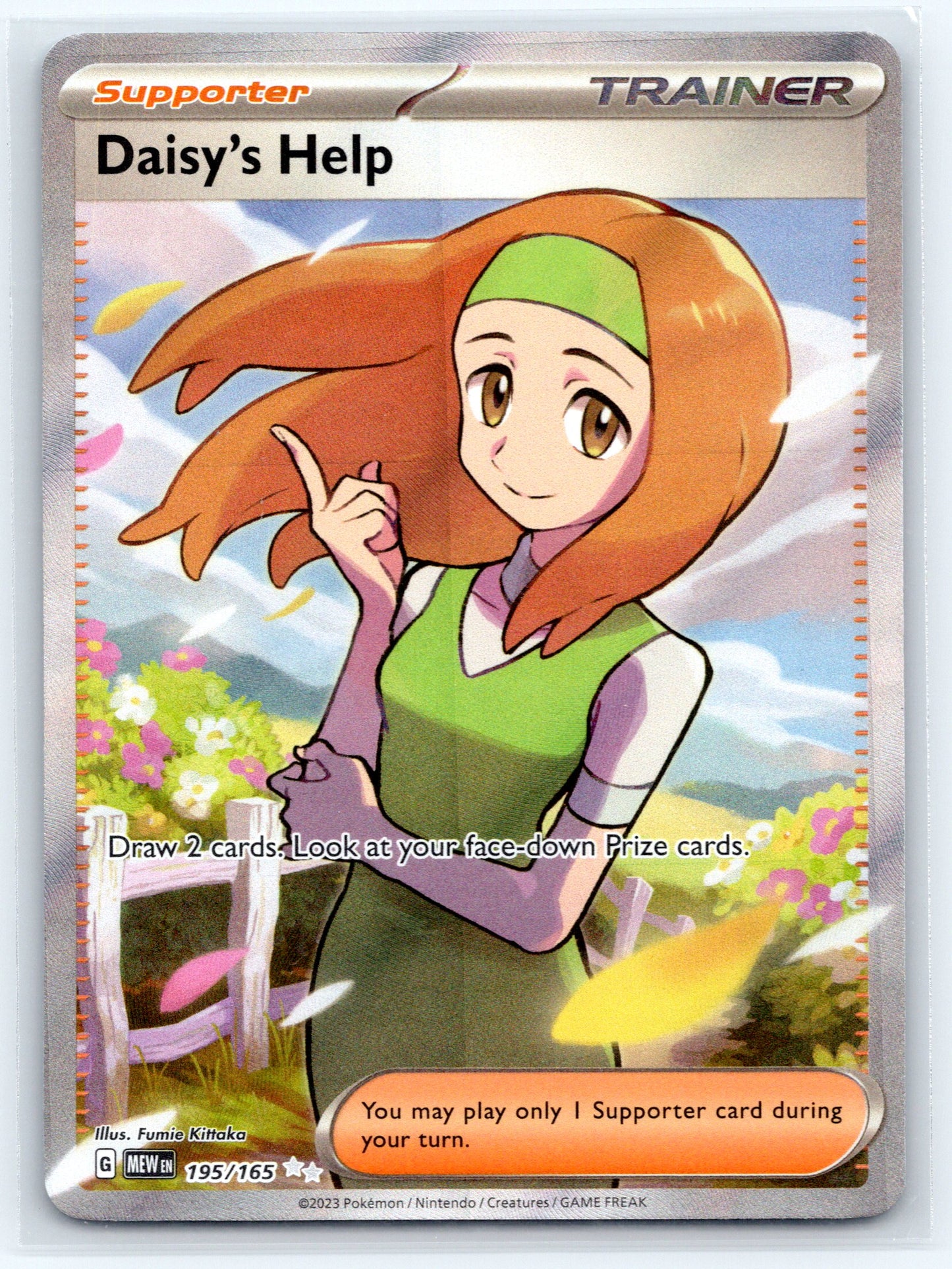 Daisy's Help - #195/165 - SV: Scarlet & Violet 151