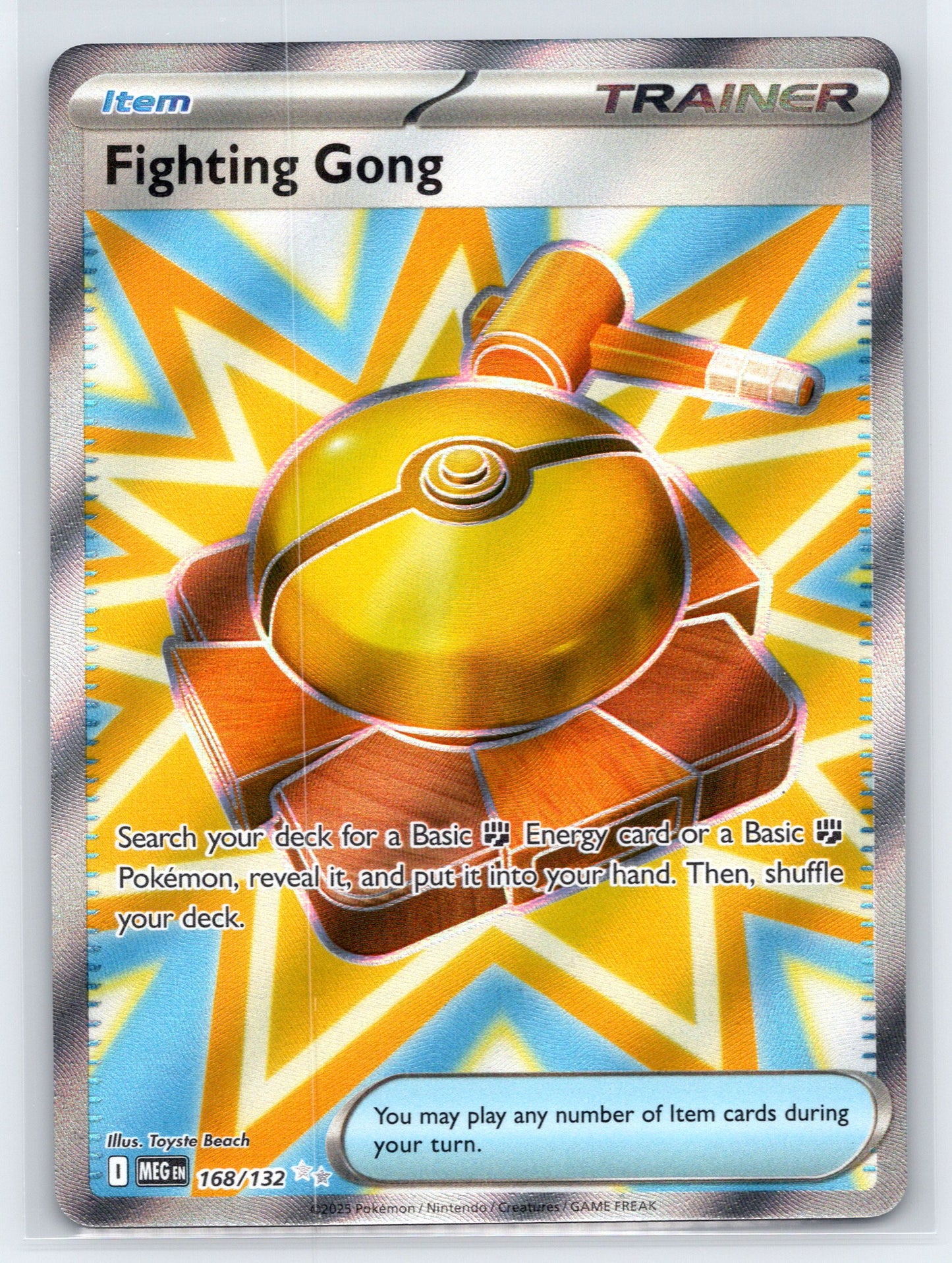 Fighting Gong - #168/132 - ME01: Mega Evolution