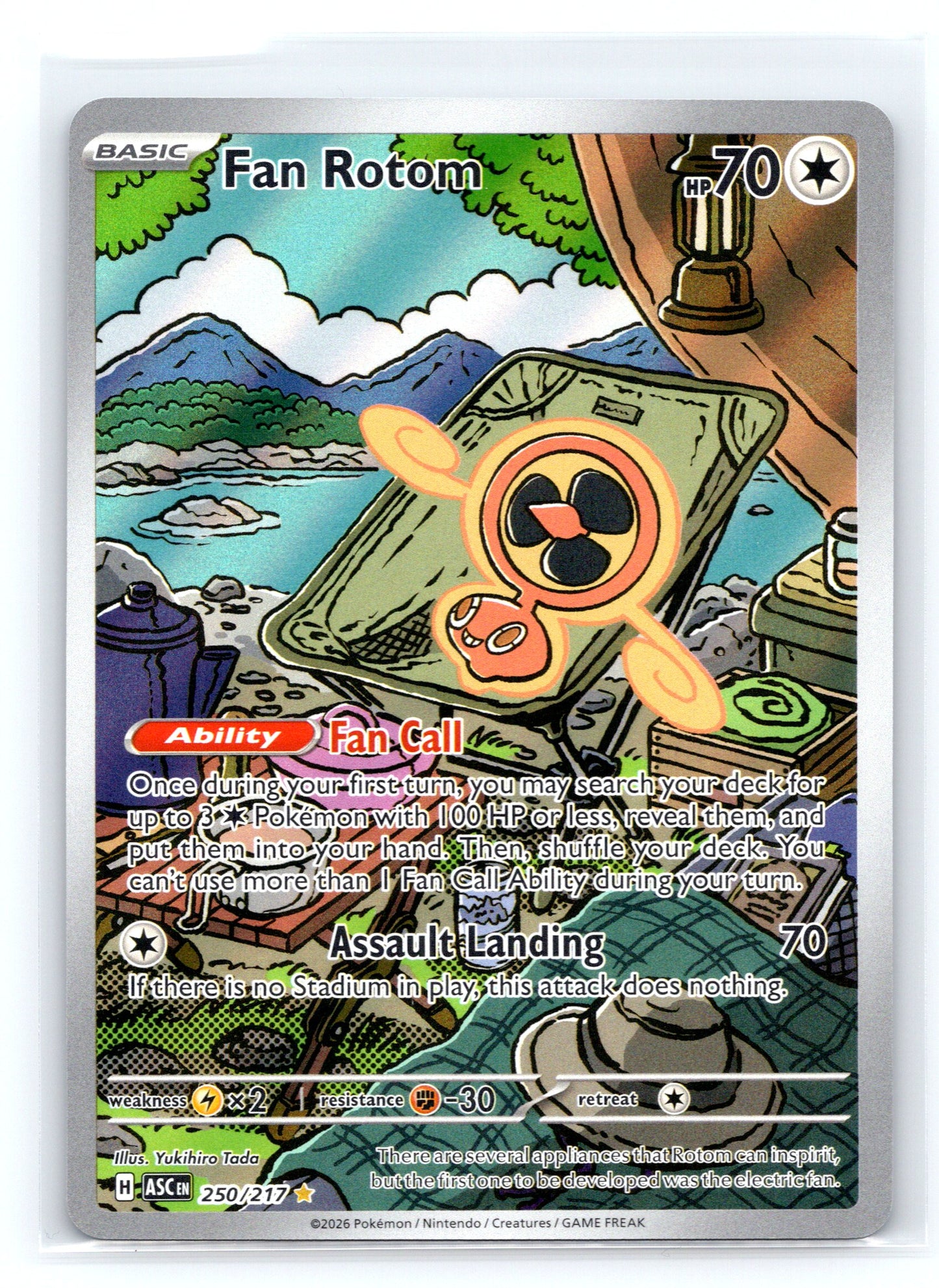 Fan Rotom - #250/217 - ME: Ascended Heroes