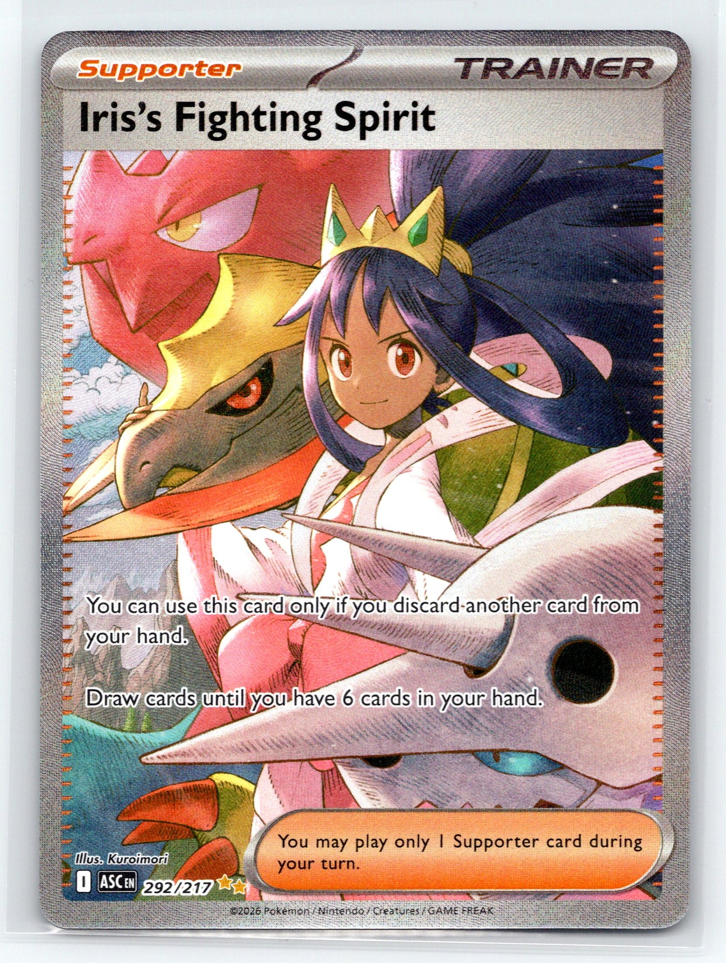 Iris's Fighting Spirit - #292/217 - ME: Ascended Heroes