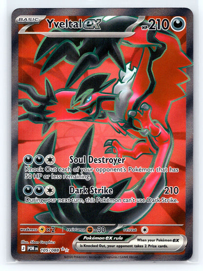 Yveltal ex - #105/088 - ME03: Perfect Order