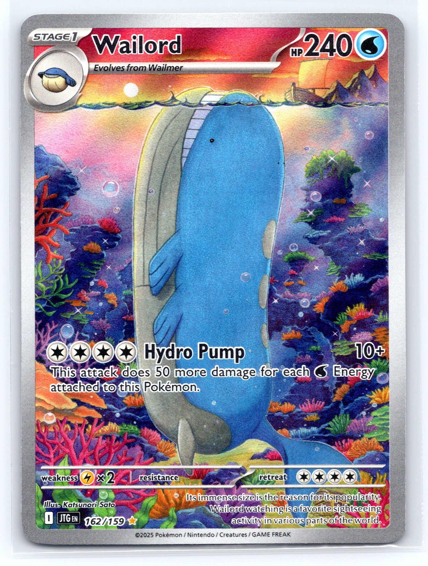 Wailord - #162/159 - SV09: Journey Together