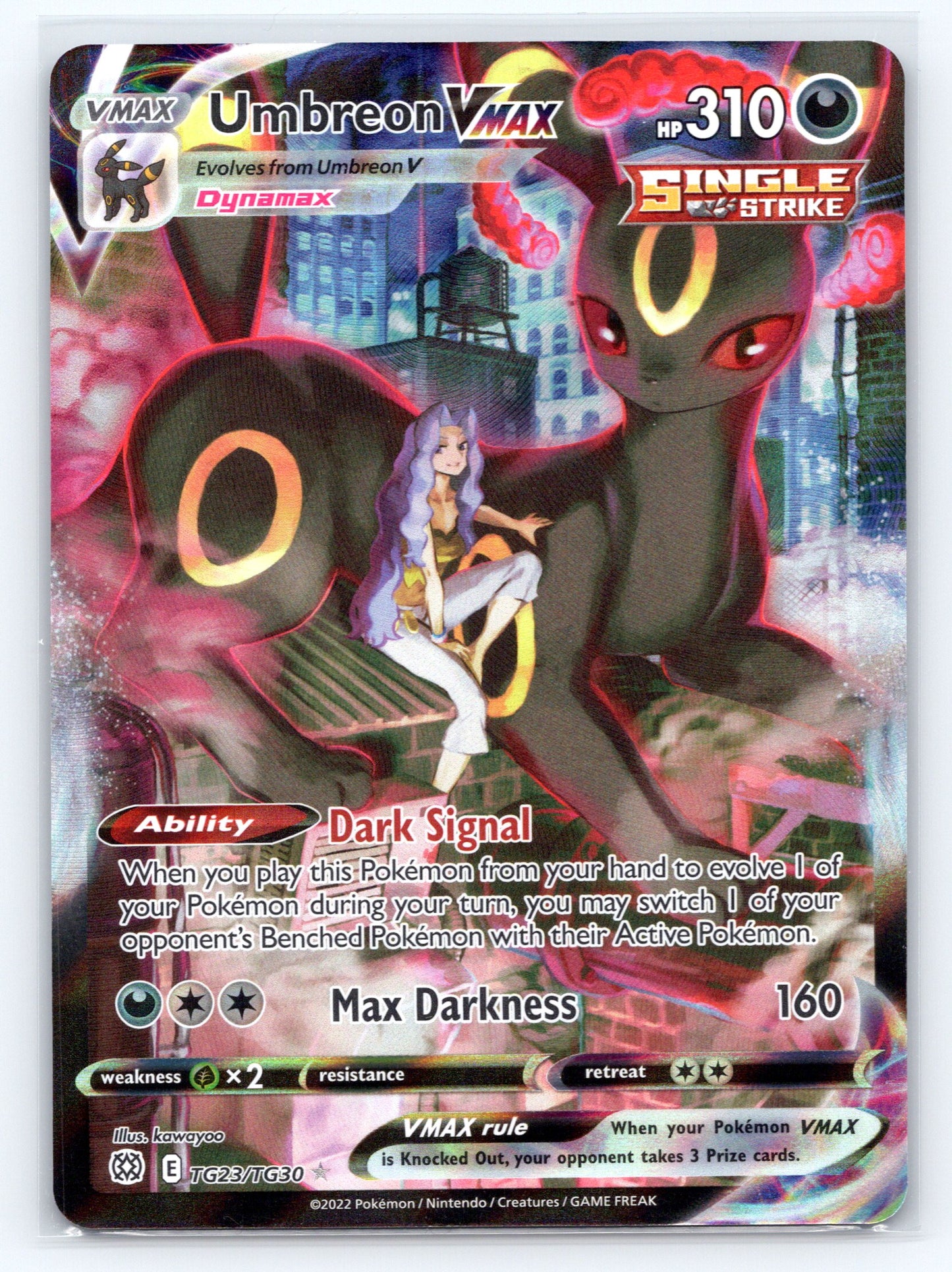 Umbreon VMAX - #TG23/TG30 - SWSH09: Brilliant Stars Trainer Gallery