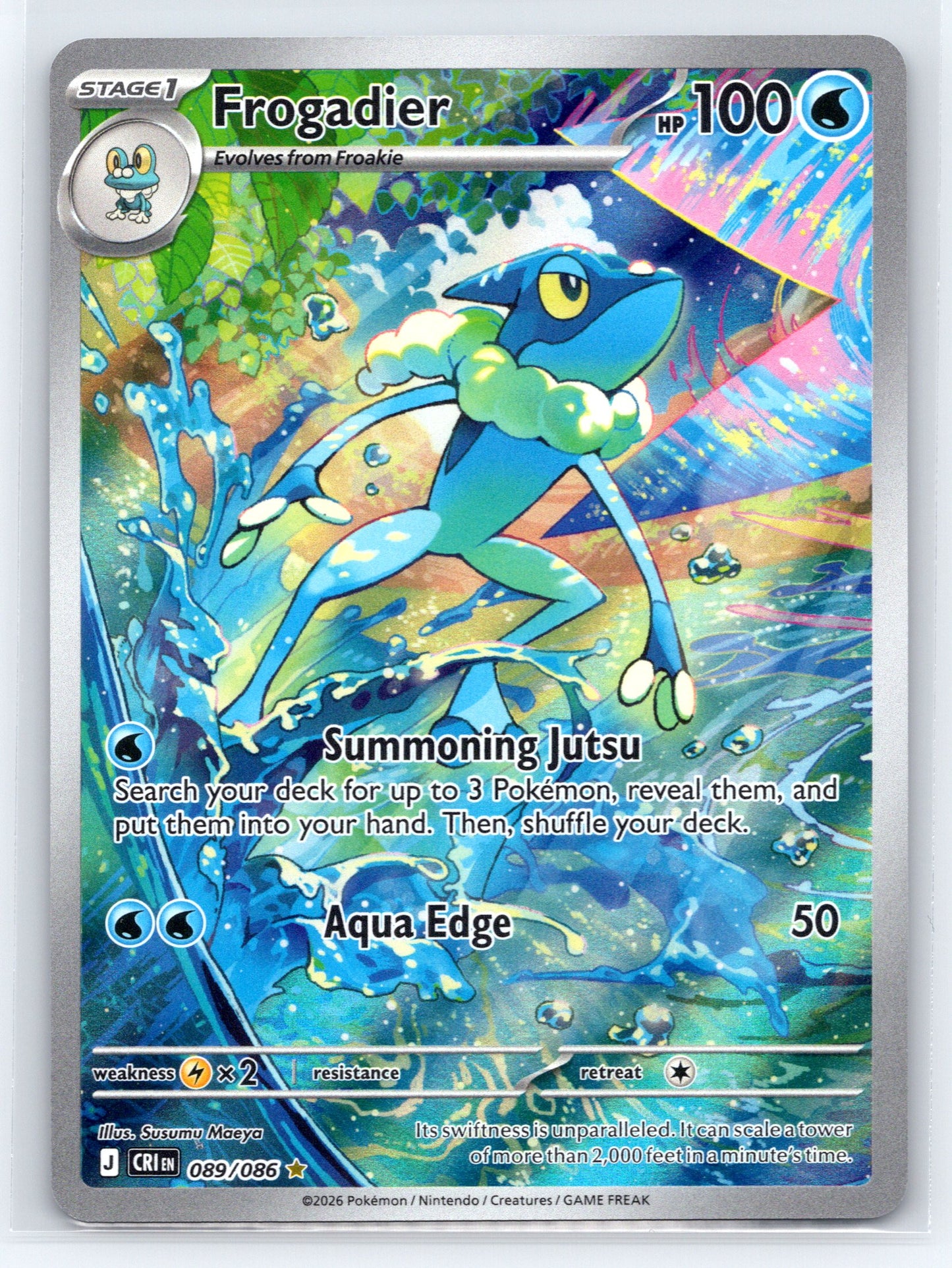 Frogadier - #089/086 - ME04: Chaos Rising