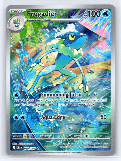 Frogadier - #089/086 - ME04: Chaos Rising