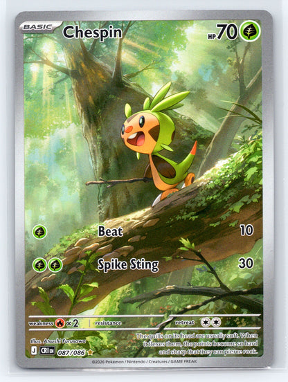 Chespin - #087/086 - ME04: Chaos Rising