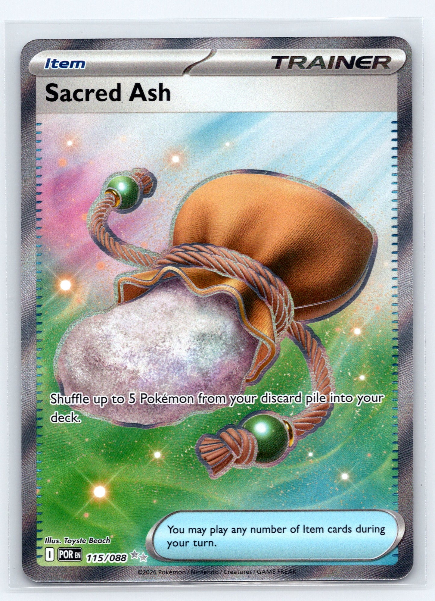 Sacred Ash - #115/088 - ME03: Perfect Order