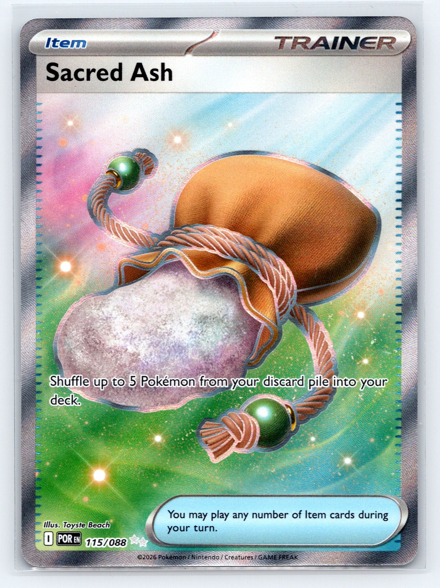 Sacred Ash - #115/088 - ME03: Perfect Order