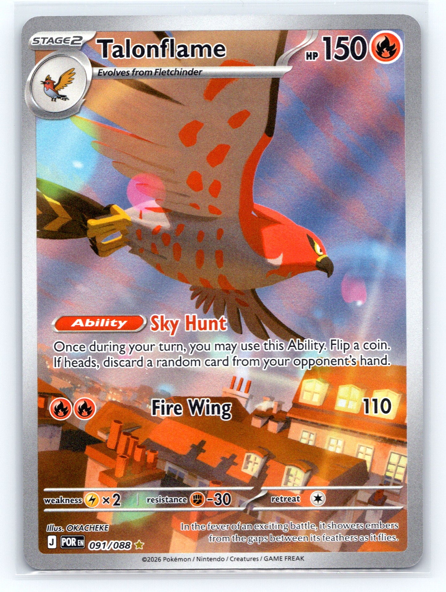 Talonflame - #091/088 - ME03: Perfect Order