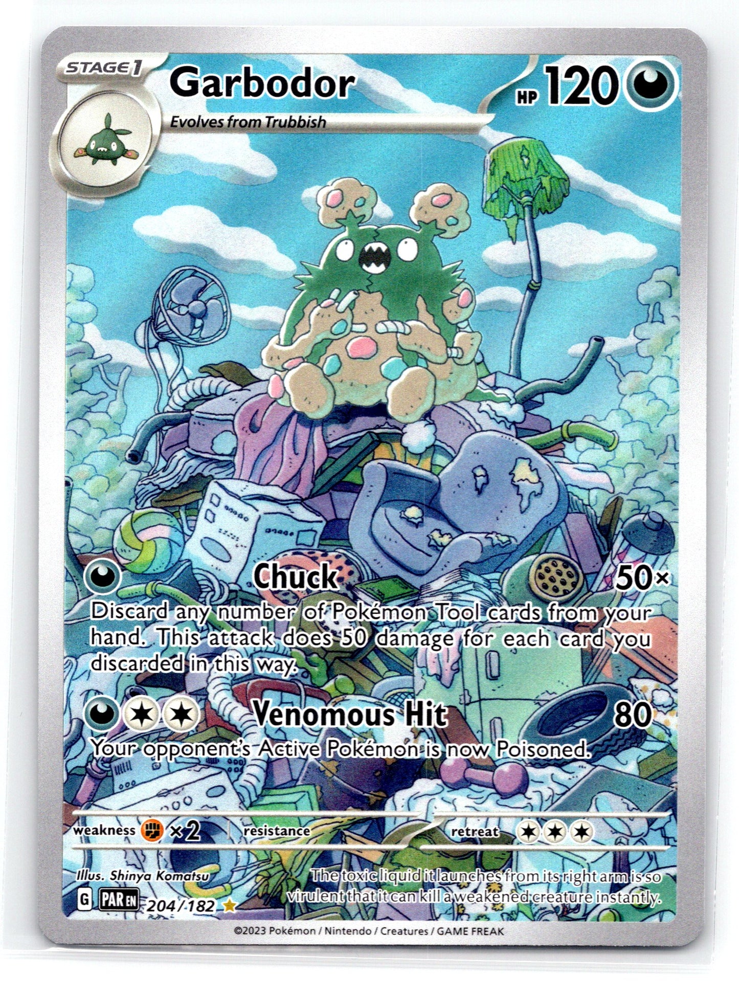 Garbodor - #204/182 - SV04: Paradox Rift