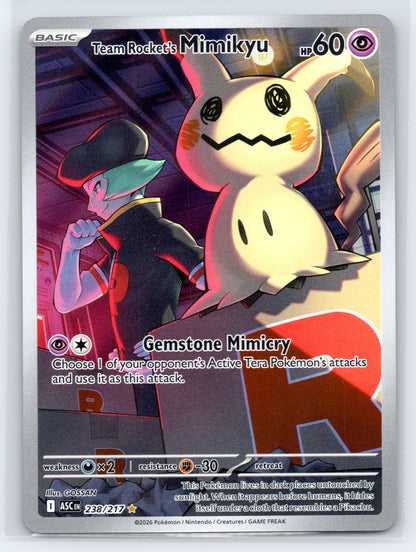 Team Rocket's Mimikyu - #238/217 - ME: Ascended Heroes
