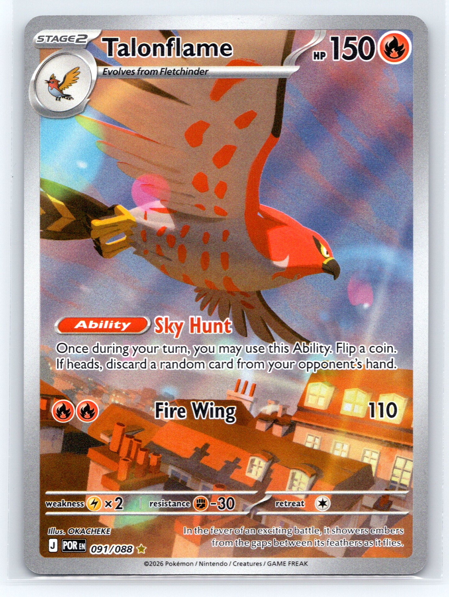 Talonflame - #091/088 - ME03: Perfect Order