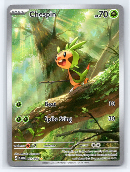 Chespin - #087/086 - ME04: Chaos Rising
