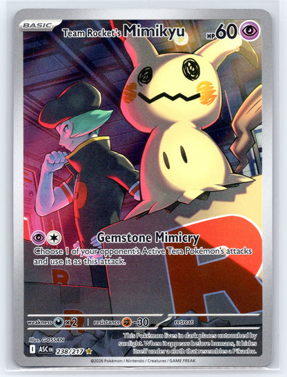 Team Rocket's Mimikyu - #238/217 - ME: Ascended Heroes