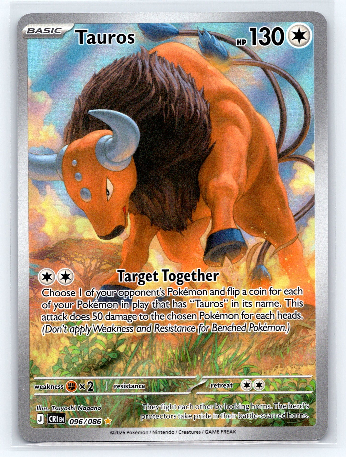 Tauros - #096/086 - ME04: Chaos Rising