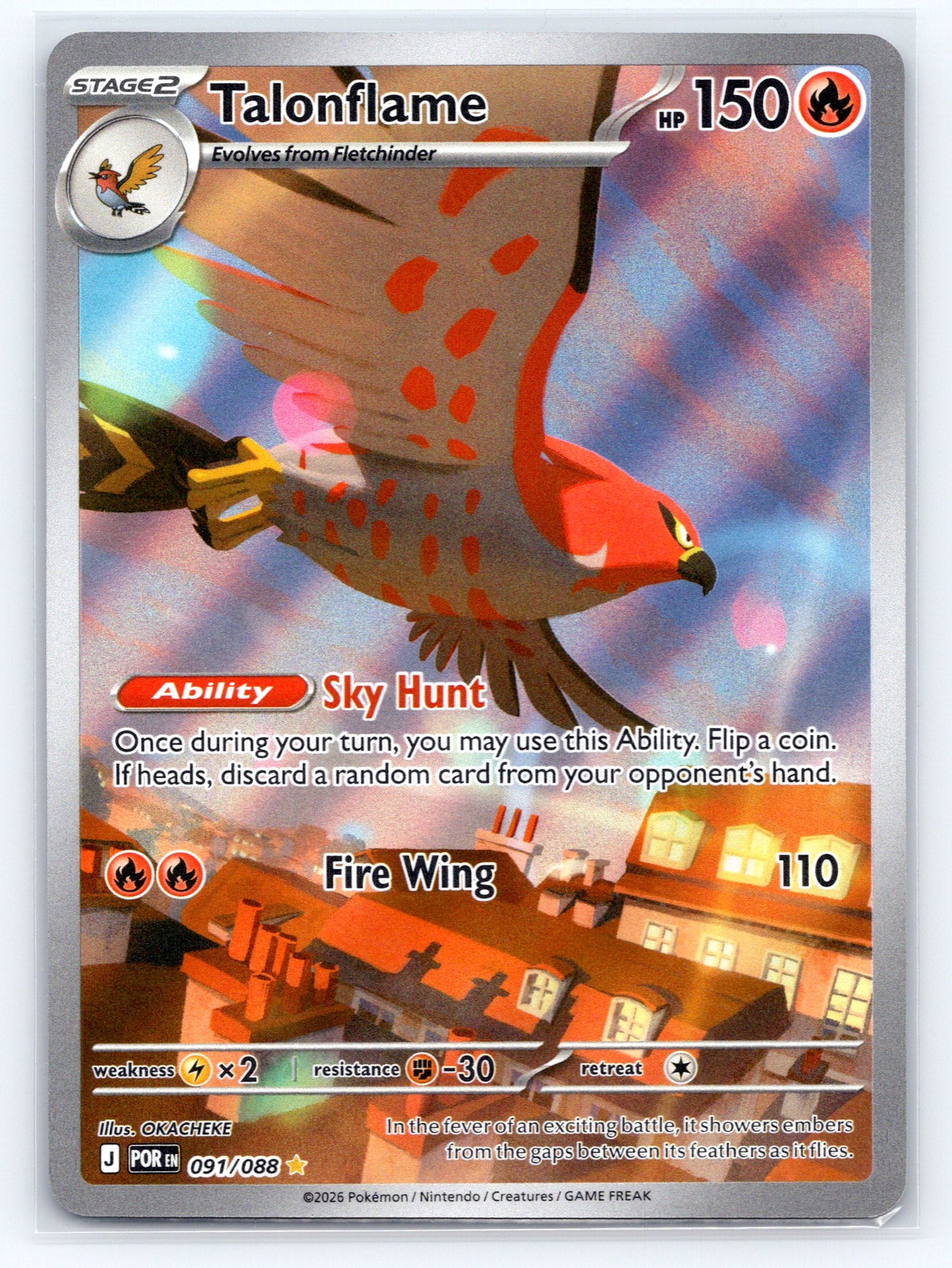 Talonflame - #091/088 - ME03: Perfect Order