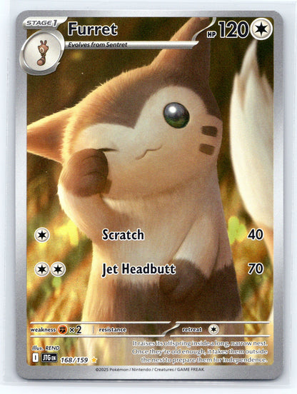 Furret - #168/159 - SV09: Journey Together