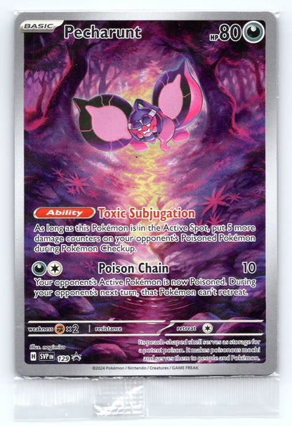 Pecharunt - #129 - SV: Scarlet & Violet Promo Cards SEALED