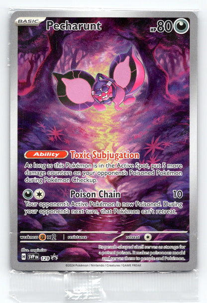 Pecharunt - #129 - SV: Scarlet & Violet Promo Cards SEALED